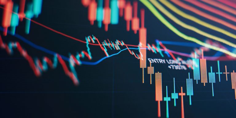 Candle stick graph chart of stock market investment trading. The Best Options Trading Service